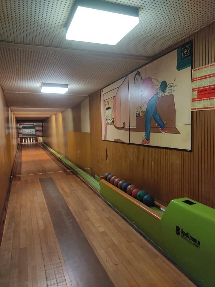 Unsere klassische Kegelbahn